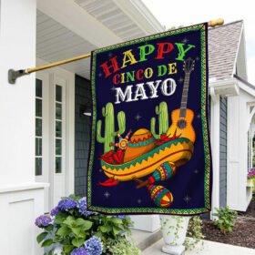 Happy Cinco De Mayo Mexico Flag TQN89F
