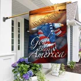 God Bless America, American Eagle Flag TPT47Fv2