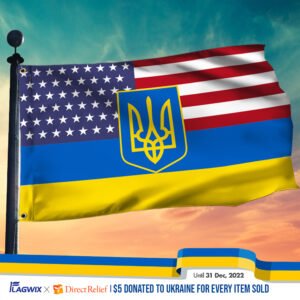 American Ukraine Flag TRV1956GF