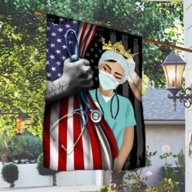 America Nurse Flag Heroes Crown LNT82F