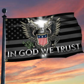 American Grommet Flag In God We Trust BNN60GF