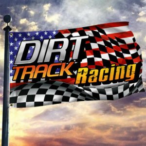 Dirt Track Racing Grommet Flag BNN02GF