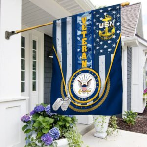 U.S. Navy Veteran American Flag TPT88F