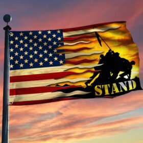 American Patriot Grommet Flag Stand LNT40GF