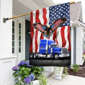 American Truck Eagle Flag THN3712F