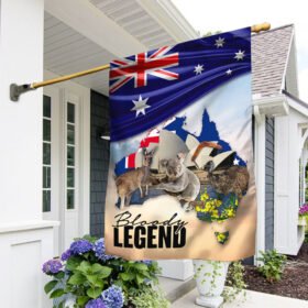 Australian Flag Bloody Legend BNN600F