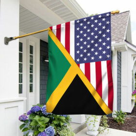 Jamaica Flag Jamaican American Flag QTR85F