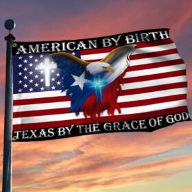 Texas By The Grace Of God Grommet Flag TPT39GF