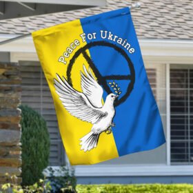 Ukraine Flag Peace For Ukraine Pray For Ukraine LNT55F