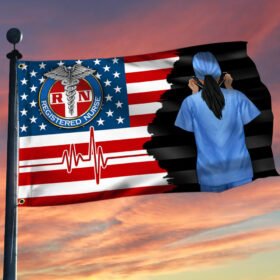 Registered Nurse American Flag TPT83GF