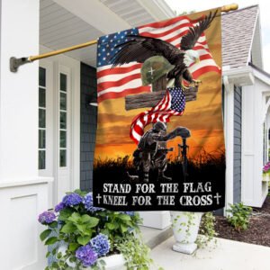 Stand For The Flag Memorial Veteran US Flag TPT14F