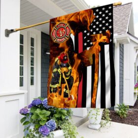 Firefighter American Flag TQN85Fv1