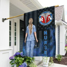 Nurse Flag Proud Nurse American Flag QTR08F