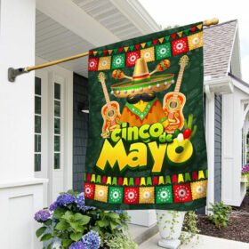 Happy Cinco De Mayo Mexico Flag MLN47F