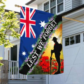 Lest We Forget, Australian Veterans Memorial Flag TPT49F