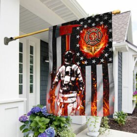 Firefighter Flag Look At Me LNT198F