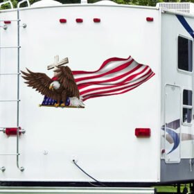 American Eagle Vehicle Wrap One Nation Under God BNN135VWv1
