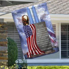 9/11 Never Forget Patriot Day Memorial Flag TQN116F