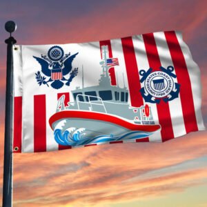 United States Coast Guard Grommet Flag MLN163GF