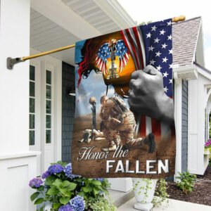 Veteran U.S Honor The Fallen Flag MLN146F