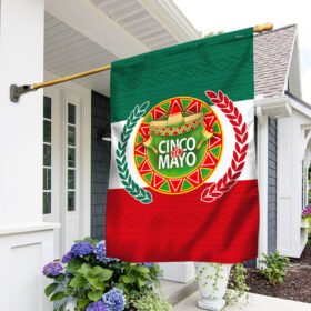 Mexico Flag Cinco De Mayo BNN102F