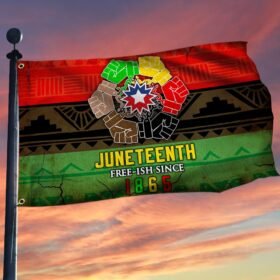 Celebrate Juneteenth African Flag THH3121GFv1