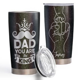 Personalized Tumbler Dad You Are The King 20oz Tumbler LNT100TUCT