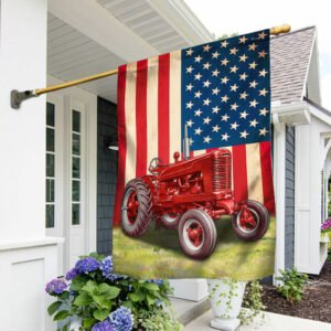 Proud Farmer Tractor Farm Life Flag TQN199F