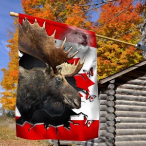 Canada Moose Flag MLN147F