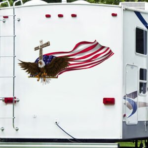 American Eagle Vehicle Wrap One Nation Under God BNN135VWv2