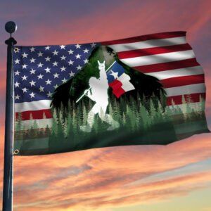 Bigfoot Texas American Flag TPT110GF