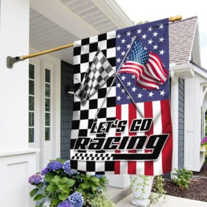 America Dirt Track Racing Flag Space LNT137F