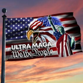 Ultra MAGA We The People American Eagle Flag TPT149GF