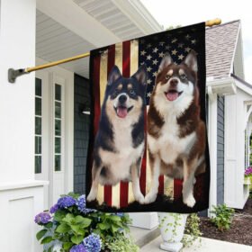 Dogs American Patriot Flag BNL40Fv62