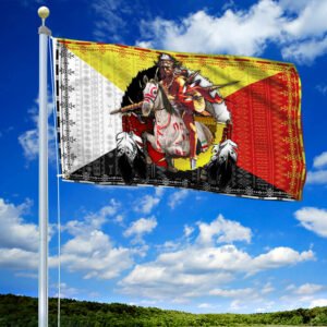 Native American Grommet Flag Four Direction Legend LNT113GF