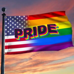 LGBT Flag Pride LGBT Grommet Flag QTR117GF