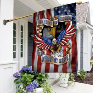 Guardian Of Freedom American Eagle Flag TPT140F