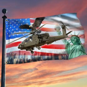 Boeing AH-64 Apache Grommet Flag MLN124GF