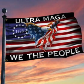 Ultra Maga We The People 1776 American Grommet Flag TPT148GF