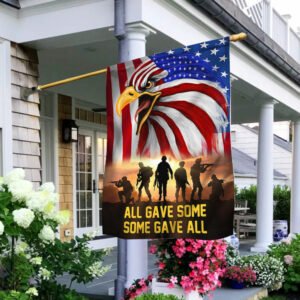 All Gave Some, Some Gave All Veteran, American Eagle Flag TPT137F