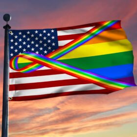 LGBT Grommet Flag Pride Month BNN137GF