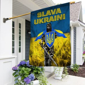 Ukraine Soldier Flag Slava Ukraini BNN159F