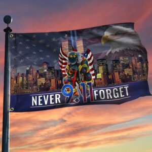 Patriot Day 9.11 Never Forget September 11th American Flag LHA1567GF