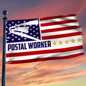 Postal Worker American Grommet Flag TQN272GF
