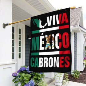 Mexico Flag Viva México Cabrones BNN257F