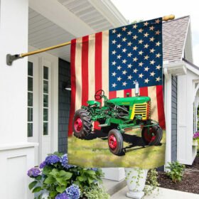Oliver Tractor Farmer American Flag TQN199Fv3