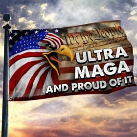American Grommet Flag Ultra Maga And Proud Of It BNN220GF
