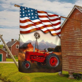 Tractor American Flag MLN293F