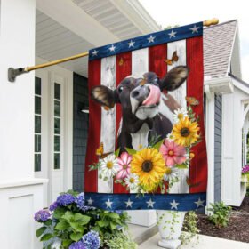 America  Dairy Cattle Flag Natural Scenery LNT183Fv1