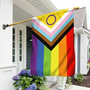 LGBT Intersex Progress Pride Flag TQN213F
